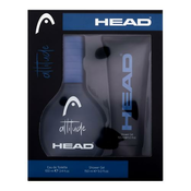 HEAD Attitude set: EDT 100 ml + gel za prhanje 150 ml za moške