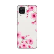 Silikonska maska za Samsung A125F Galaxy A12 Roses Flowers Print Skin providna