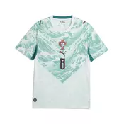 PUMA Portugal 2026 Away Player Jersey Men, Football, White/Green Lagoon/Bf, M