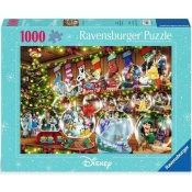 Ravensburger puzzle (slagalice) - 1000pcs Diznijeve snežne kugle RA12000537