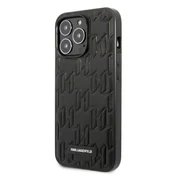 Karl Lagerfeld OVITEK KARL LAGERFELD HARDCASE ZA IPHONE 13 PRO MAX MONOGRAM PLAKETA ZAŠČITNA
