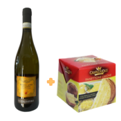 Caldirola Penušavo vino Moscato Dasti La Cacciatora, 0,75l i GRAN DUCALE Panettone Gran Limone, 750g