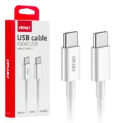 slomart AMiO polnilni kabel USB-C - USB-C, 60W, 100cm