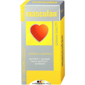 Masculan Ribbed & Dotted 10 pack
