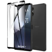 GS 3D kaljeno steklo za Sony Xperia 10 VI, črn okvir