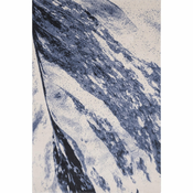 Modra volnena preproga 160x240 cm Albo – Agnella