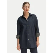 Armani Exchange Jeans srajca XW002258 AF21337 MB001 Mornarsko modra Relaxed Fit