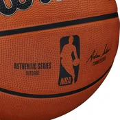 Wilson NBA AUTHENTIC SERIES OUTDOOR 7, košarkaška lopta, smeda WTB7300XB07