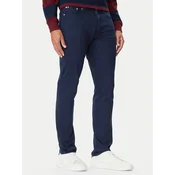 Tommy Hilfiger Jeans hlače MW0MW44914 Mornarsko modra Slim Fit