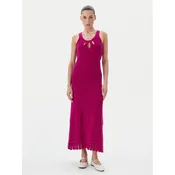 TWINSET Poletna obleka 251LB3EBB Roza Regular Fit