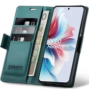Overboard Ovitek za Oppo Reno 11F, sijoč liči , denarnica s preklopom, zelen