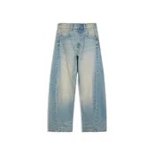 Bershka Kavbojke moder denim