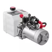 VEVOR Hidravlična enota enojnega delovanja 418x190x210 mm 4 L DC 12V