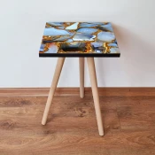Hanah Home Klub sto Shp100, 35x42x35 cm, Šareni