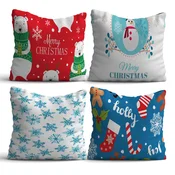 Aberto Design Set 4 jastuka 43x43cm Šareni