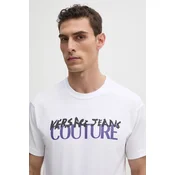 Bombažna kratka majica Versace Jeans Couture