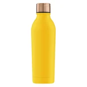 shumee Športni komplet: termo steklenica in pokrovček s slamico, prašno lakirana rumena 500 ml