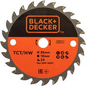 Black & Decker A7525 list za poteznu pilu tct 85 x 10 x 24