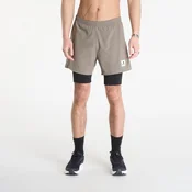 Kratke hlače SAYSKY Pace 2 in 1 Shorts 5 Taupe XL