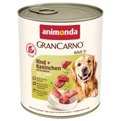 Animonda GranCarno Adult, govedina, zajec in zelišča – v konzervi 800 g (82767)