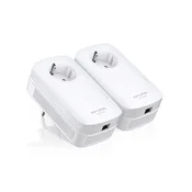 TP-Link TL-PA8010P KIT PowerLine mrežni prilagodnik 1300 Mbit/s Ethernet LAN povezava Bela 2 kom
