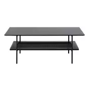 Črna klubska mizica 55x110 cm Pensacola – Unique Furniture