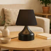 Opviq Stona lampa, Crna