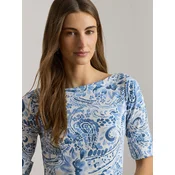 Lauren Ralph Lauren Obleka  modra / svetlo modra / temno modra / bela