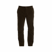 Barbour Neuston Stretch-Cord Trousers — Dark Olive - 40LG