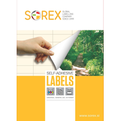 Etiketa laser/inkjet/copy 50x36 Sorex 100/1