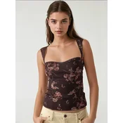 Hiccup Top Tanktops & Camis mokka