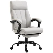 Homestar Pisarna stol masažna funkcija 65x74x111 cm siva