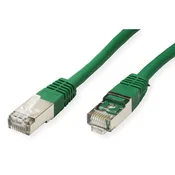 Secomp Value SFTP (PiMF) PatchCord Cat6/Cl.E, zeleni, 1.0m
