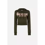 Boxeur LADY HOODED SWEATSHIRT, ženska jakna, zelena BXW0440084