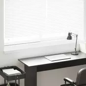 vidaXL Okenski nadstrešek Bela 160 x 25 x 4,5 cm PVC