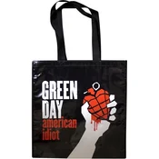 Green Day American Idiot Ekološka nakupovalna torba Črna