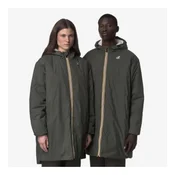 K-way unisex. K21516W Plašč Le Vrai 4.0 Eiffel East green (XXL), Zelena, Trajnostni, Recikliran najlon