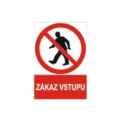 Ostatní Varnostna tabela EURO tools 40700237 Safety table - plastic A4 No entry