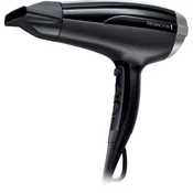 Remington Sušilec za lase Remington D5215, 2300 W, črn, 3 nastavitve toplote, ionska funkcija, hladni zrak, difuzor in koncentrator.