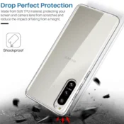 Infostyle Silikonski ovitek LYZXMY Protective za Sony Xperia 5 IV (6.1) Prozorna/TPU silikon