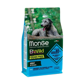 Monge Dog Grain free 12kg inčun (riba) - brez žitaric - Normalno aktivni - Riba - brez jagnjetine - Odrasel (1-7 let) - Majhna - Monge - 12 kg