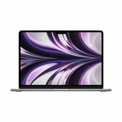 Laptop Apple MacBook Air M2 Space Grey | čip 8-jezgreni | Retina Full HD | 2560x1664 | 8-jezgreni GPU | 8GB DDR4 | SSD 256 GB | Mac OS