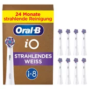 Oral-B nadomjesni nastavci iO Radiant od White pakiranje 8 komada, bijela