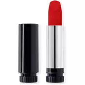 DIOR Rouge Dior The Refill dugotrajni ruž za usne zamjensko punjenje nijansa 999 Velvet 3,5 g