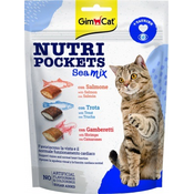 GimCat Nutri Pockets Morski Mix 150 g