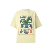 TOPSHOP Majica LAVA SANTIAGO mornarsko plava / svijetložuta / zelena / narancasta
