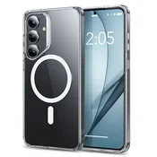 Hibridni ovitek ESR Classic Hybrid HaloLock za Samsung Galaxy S25 Plus - clear
