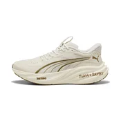 PUMA x SAYSKY Magnify 3 Running Shoes Men, Sport, Warm White/Honey Butter, 41
