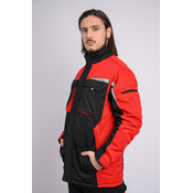 Laki Industry premium Radna jakna Crno-crvena