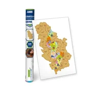 Junior scratchy greb mapa 60x40cm - odaberite motiv ( 131765 )